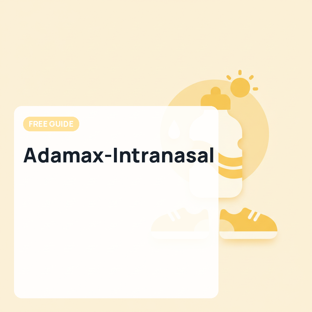 Adamax-Intranasal